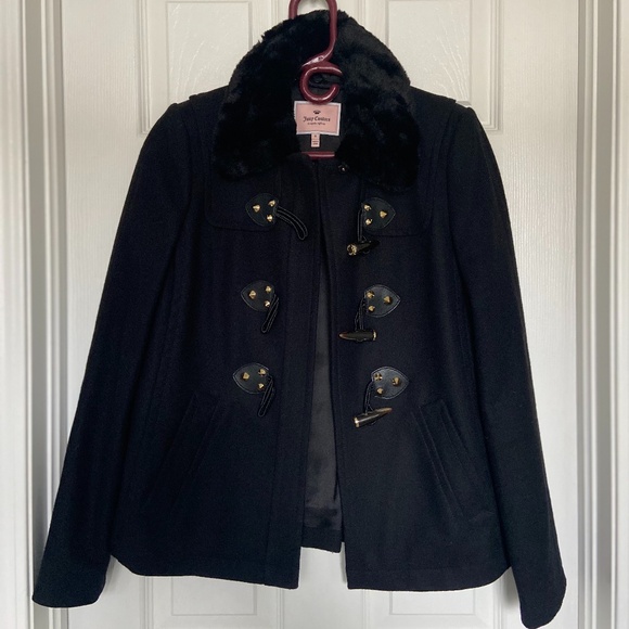 Juicy Couture Wool Toggle Coat - Picture 2 of 10